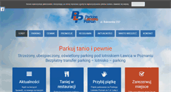 Desktop Screenshot of parkinglotniskopoznan.pl